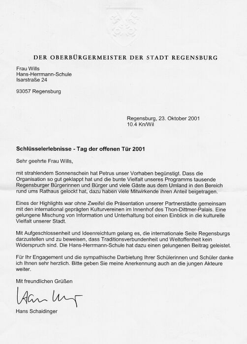 Brgermeisterbrief